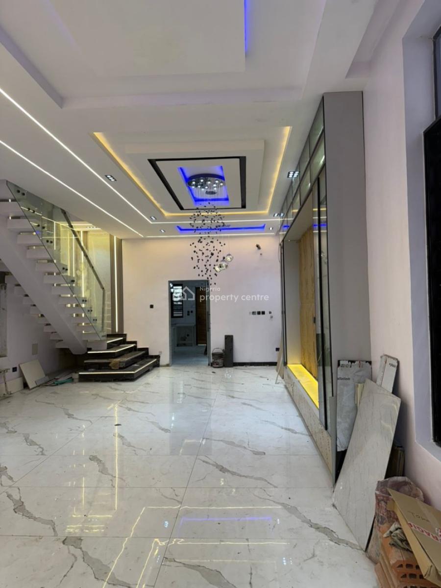 5 Bedrooms Luxury Fully Detached Duplex with Two Kitchen, Gym, Cinema, By Second Toll Gate, Lekki, Lagos, Detached Duplex for Sale