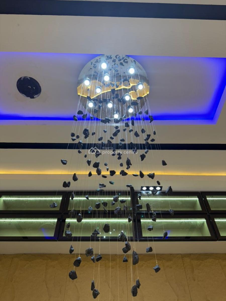 5 Bedrooms Luxury Fully Detached Duplex with Two Kitchen, Gym, Cinema, By Second Toll Gate, Lekki, Lagos, Detached Duplex for Sale