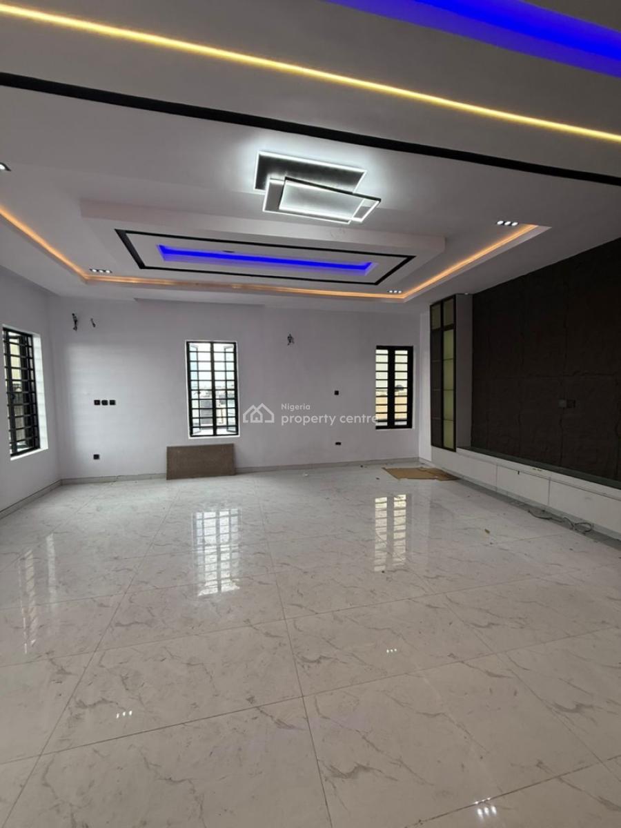 5 Bedrooms Luxury Fully Detached Duplex with Two Kitchen, Gym, Cinema, By Second Toll Gate, Lekki, Lagos, Detached Duplex for Sale