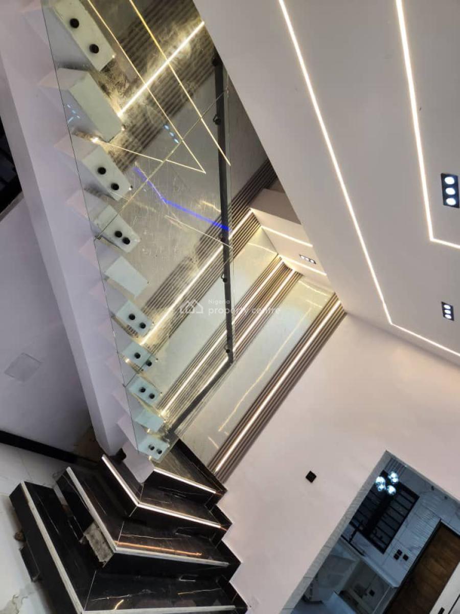 5 Bedrooms Luxury Fully Detached Duplex with Two Kitchen, Gym, Cinema, By Second Toll Gate, Lekki, Lagos, Detached Duplex for Sale