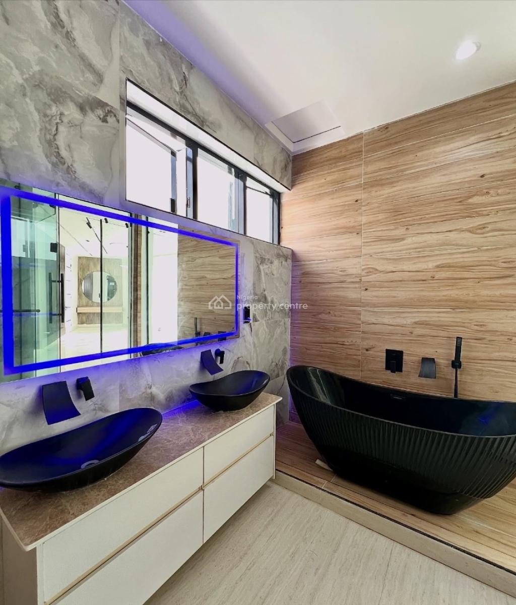 Contemporary 5 Bedroom Detached Duplex with Swimming Pool and Bq, Chevron, Lekki, Lagos, Detached Duplex for Sale