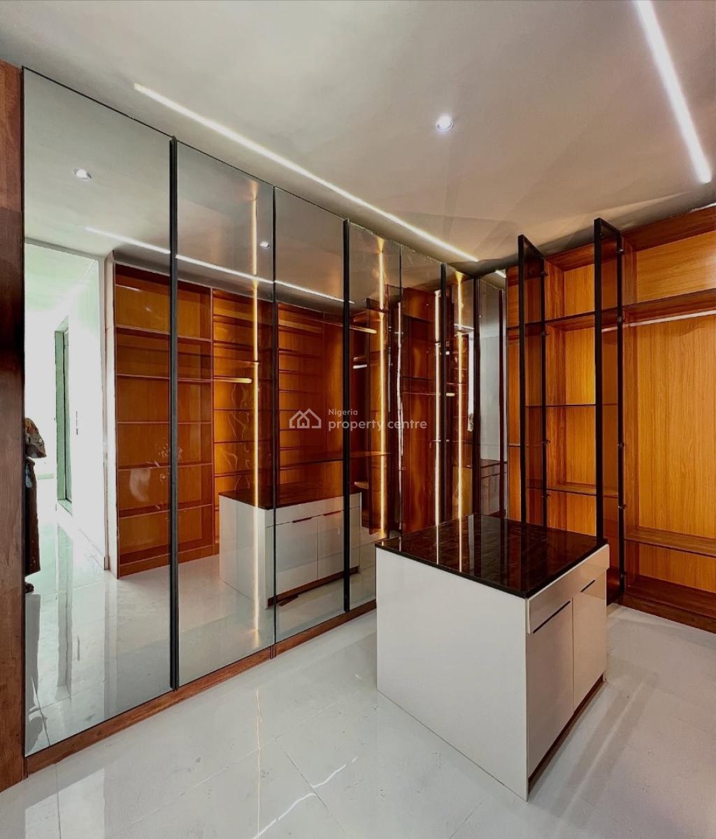 Contemporary 5 Bedroom Detached Duplex with Swimming Pool and Bq, Chevron, Lekki, Lagos, Detached Duplex for Sale