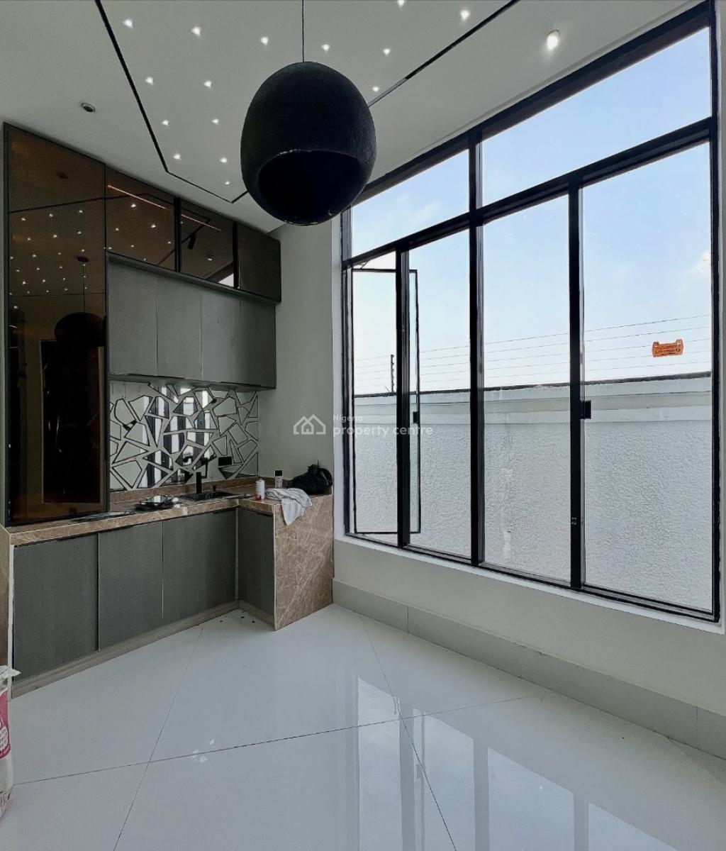 Contemporary 5 Bedroom Detached Duplex with Swimming Pool and Bq, Chevron, Lekki, Lagos, Detached Duplex for Sale