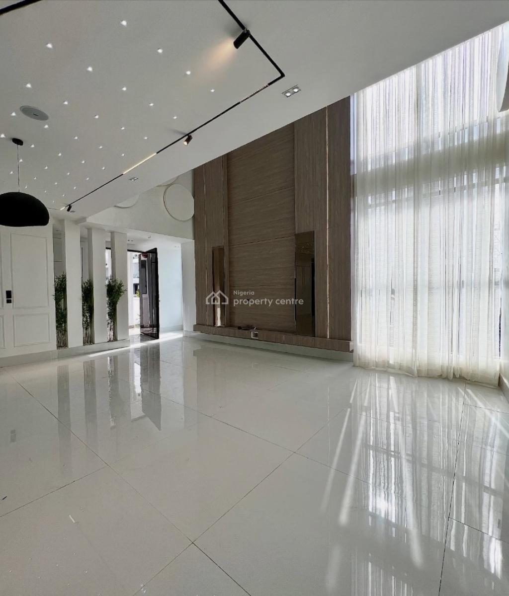 Contemporary 5 Bedroom Detached Duplex with Swimming Pool and Bq, Chevron, Lekki, Lagos, Detached Duplex for Sale