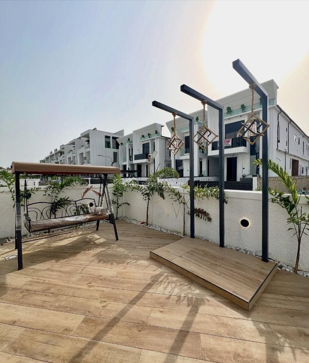 Contemporary 5 Bedroom Detached Duplex with Swimming Pool and Bq, Chevron, Lekki, Lagos, Detached Duplex for Sale