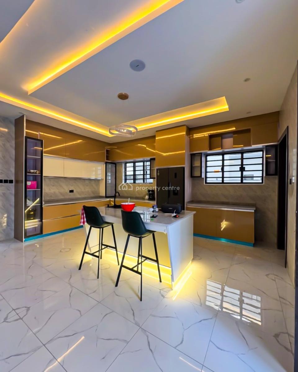 Furnished 5 Bedrooms Duplex with a Pool in a Secured Estate, Centenary Garden Estate, Eneka Link Road, Eneka, Port Harcourt, Rivers, Detached Duplex for Sale