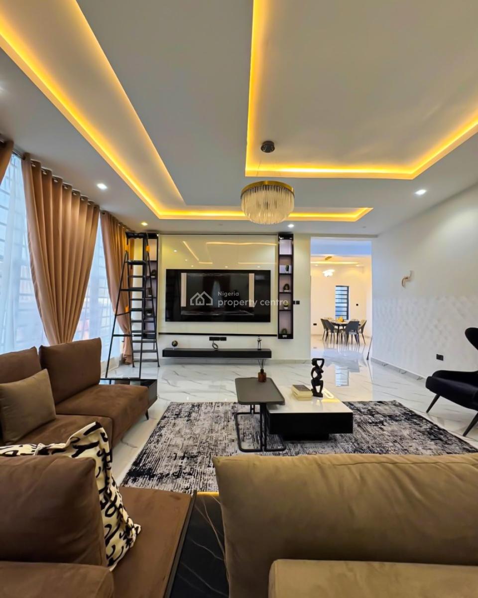 Furnished 5 Bedrooms Duplex with a Pool in a Secured Estate, Centenary Garden Estate, Eneka Link Road, Eneka, Port Harcourt, Rivers, Detached Duplex for Sale