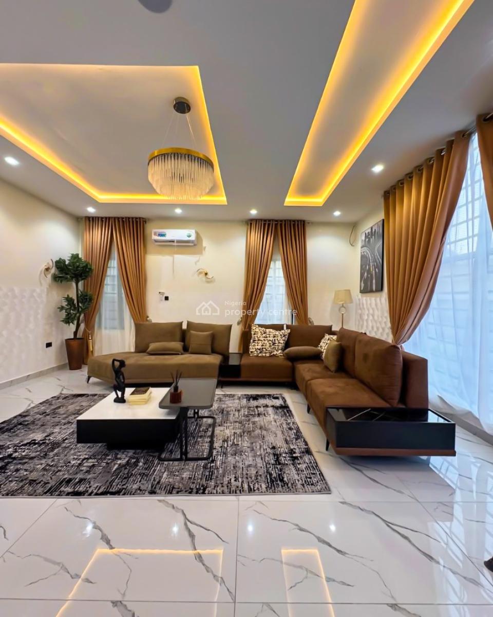 Furnished 5 Bedrooms Duplex with a Pool in a Secured Estate, Centenary Garden Estate, Eneka Link Road, Eneka, Port Harcourt, Rivers, Detached Duplex for Sale