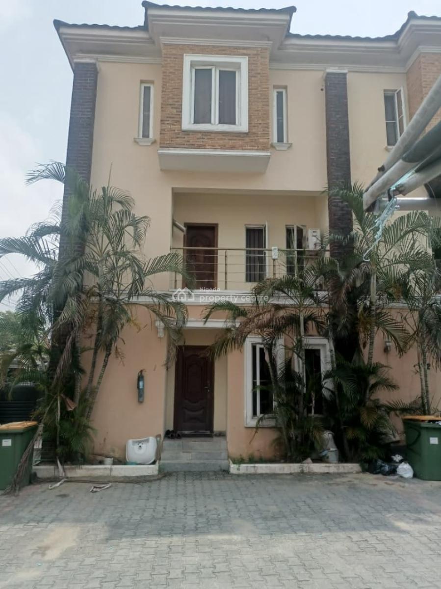 5 Bedroom Town House, Dillon Estate, Agungi, Lekki, Lagos, Terraced Duplex for Sale