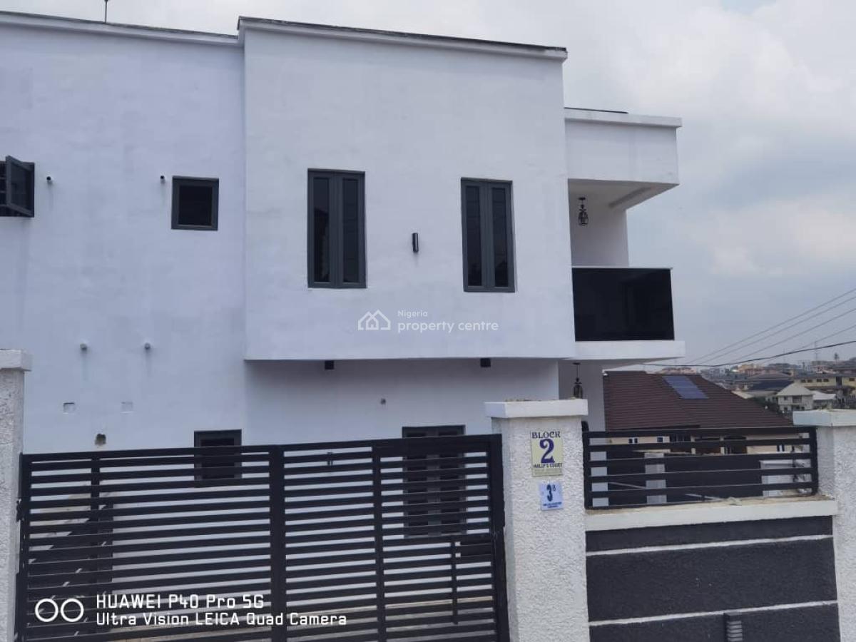 4 Units of 4-bedroom Duplex, Yomi Oshikoya Crescent, Solebo Estate, Ikorodu, Lagos, Igbogbo, Ikorodu, Lagos, House for Sale
