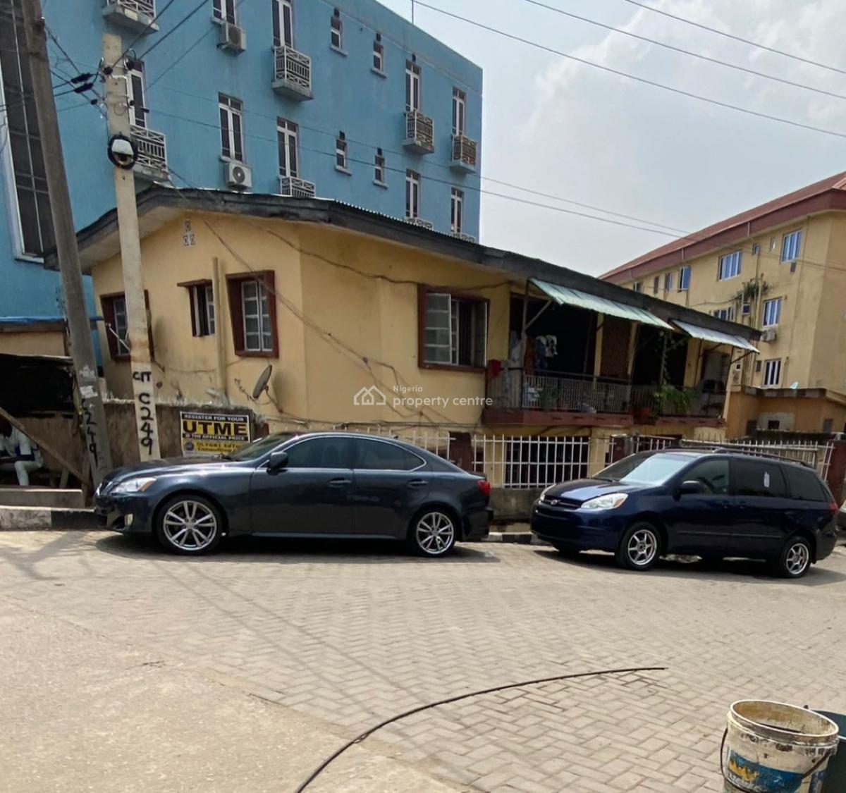 a Corner Peice Block of 2 Bedroom Flats in a Gated and Reserved Environment, Onike, Yaba, Lagos, Block of Flats for Sale