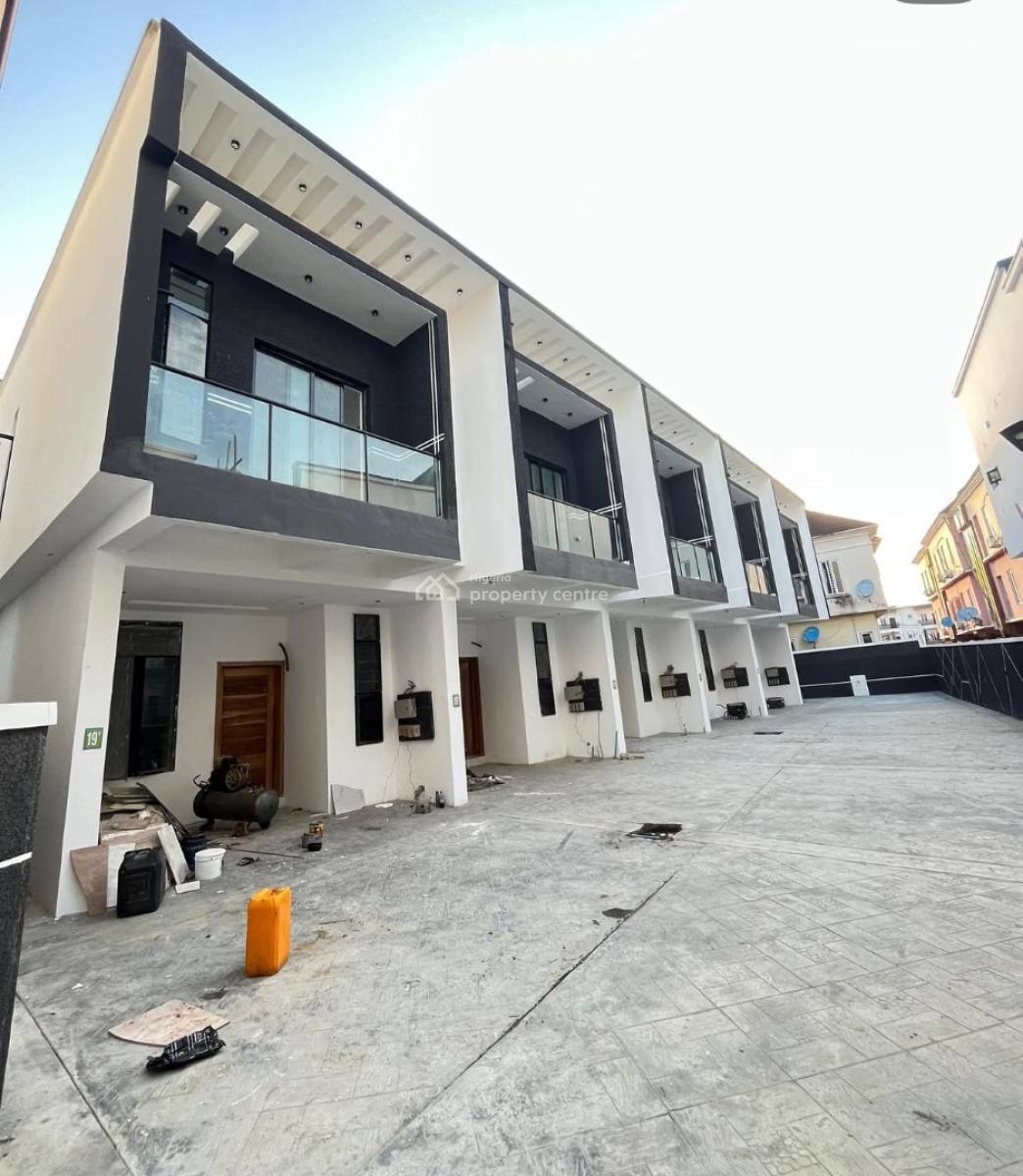 Stylish 4 Bedroom Terraced Duplex, Chevron, Lekki, Lagos, Terraced Duplex for Sale