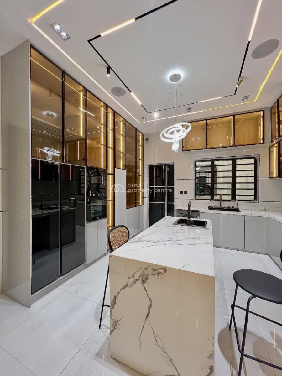 Contemporary 5 Bedroom Detached Duplex with Swimming Pool, Chevron, Lekki, Lagos, Detached Duplex for Sale