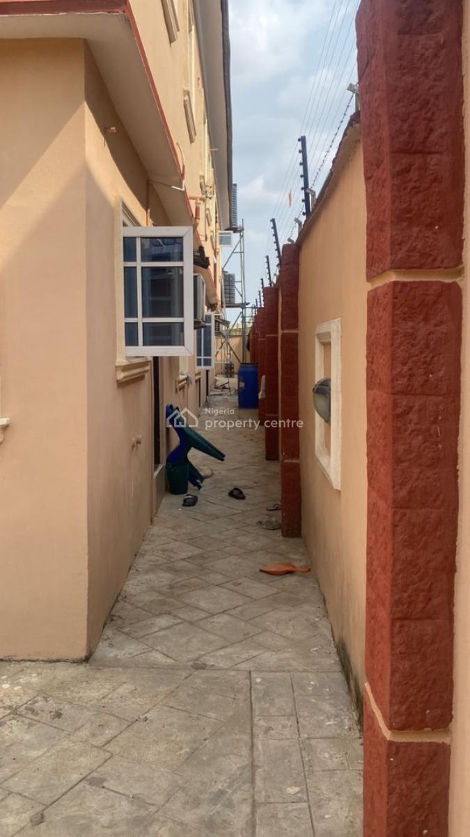 4 Solid Unit of 3 Bedroom Flat  Well Finished, Hammadiya Area, Abule Egba, Agege, Lagos, Block of Flats for Sale