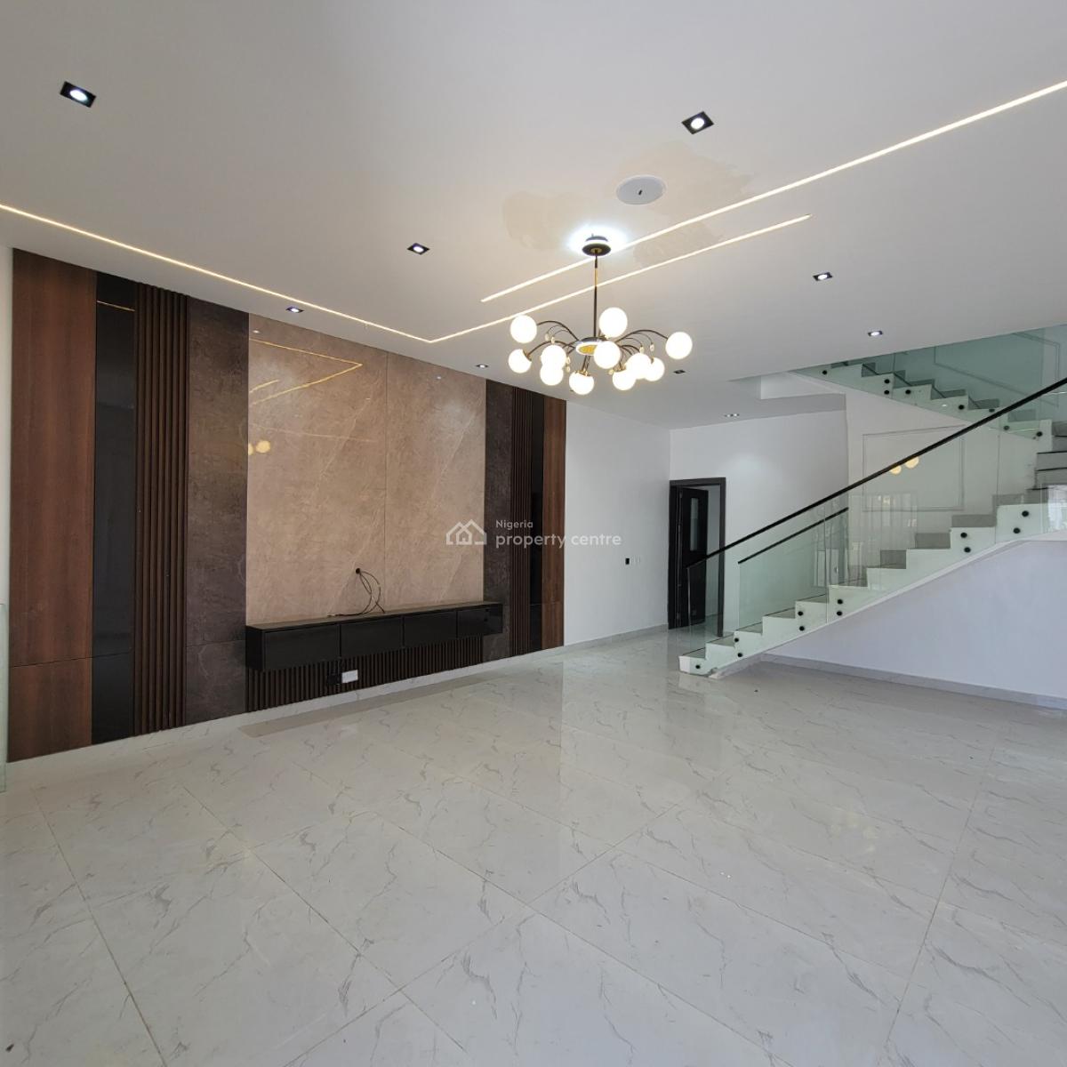 Luxurious 5bedroom Terrace Duplex with a Bq Within a Serene Environ, Ikota, Lekki, Lagos, Terraced Duplex for Sale