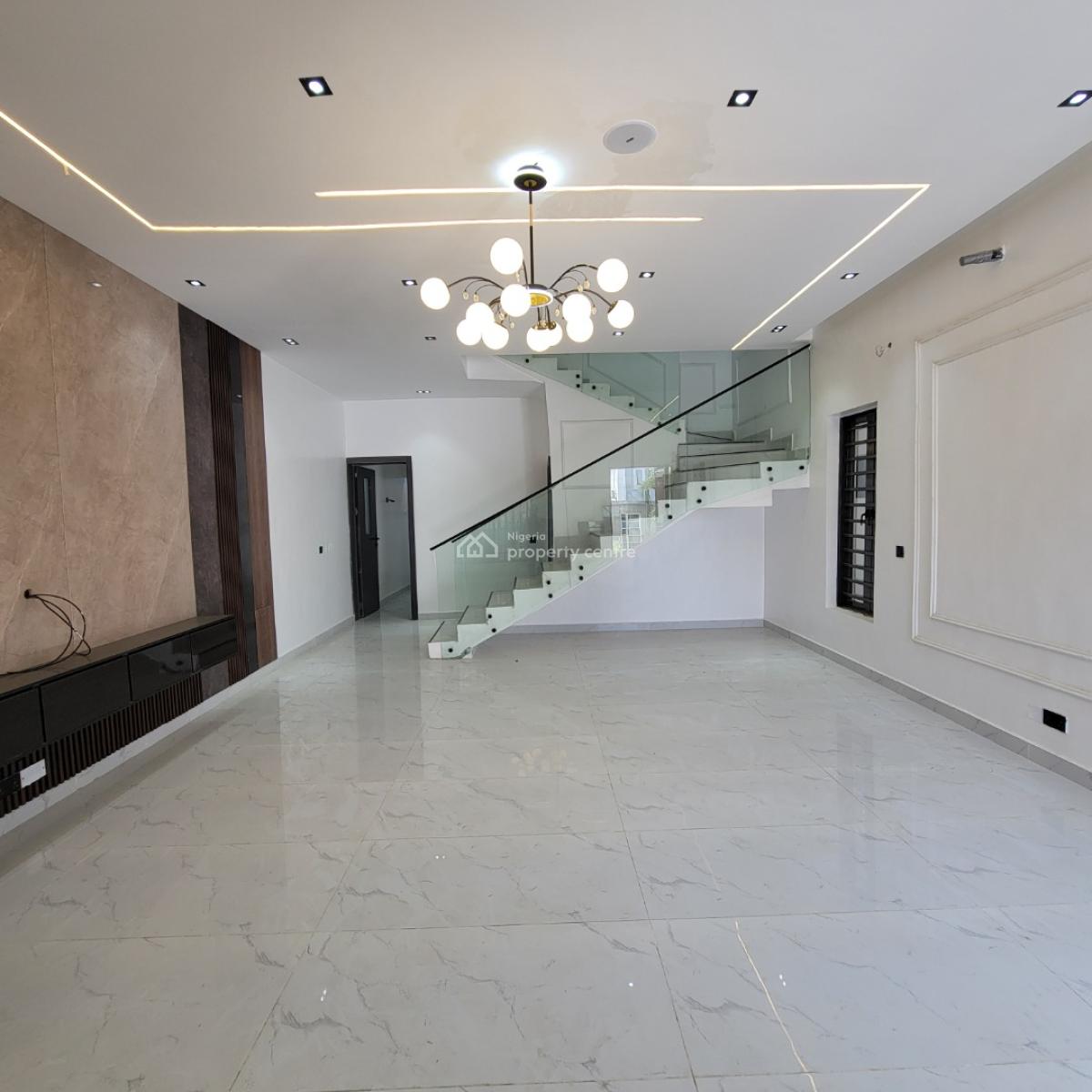 Luxurious 5bedroom Terrace Duplex with a Bq Within a Serene Environ, Ikota, Lekki, Lagos, Terraced Duplex for Sale