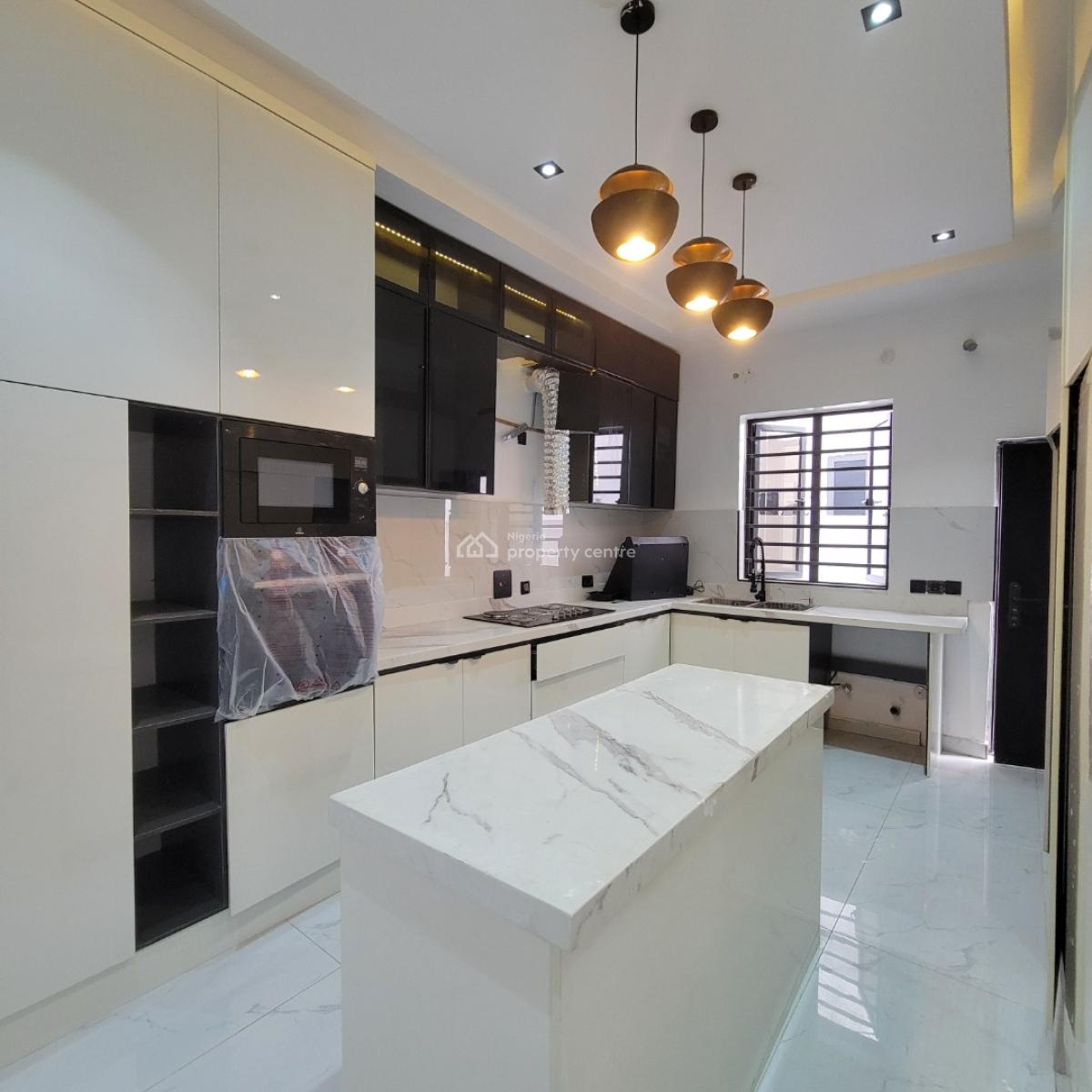 Luxurious 5bedroom Terrace Duplex with a Bq Within a Serene Environ, Ikota, Lekki, Lagos, Terraced Duplex for Sale