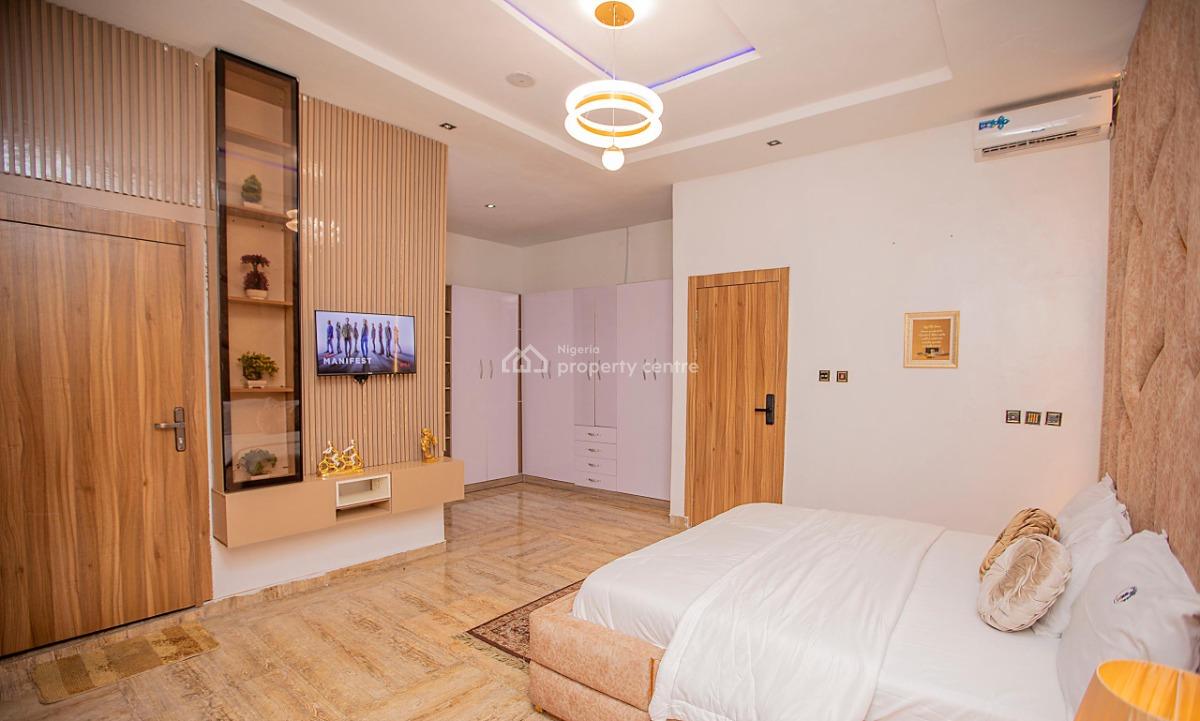 Luxurious Three Bedroom Apartment, Ss Court Estate Gate 1, Orchid, Lekki, Lagos, Semi-detached Duplex Short Let