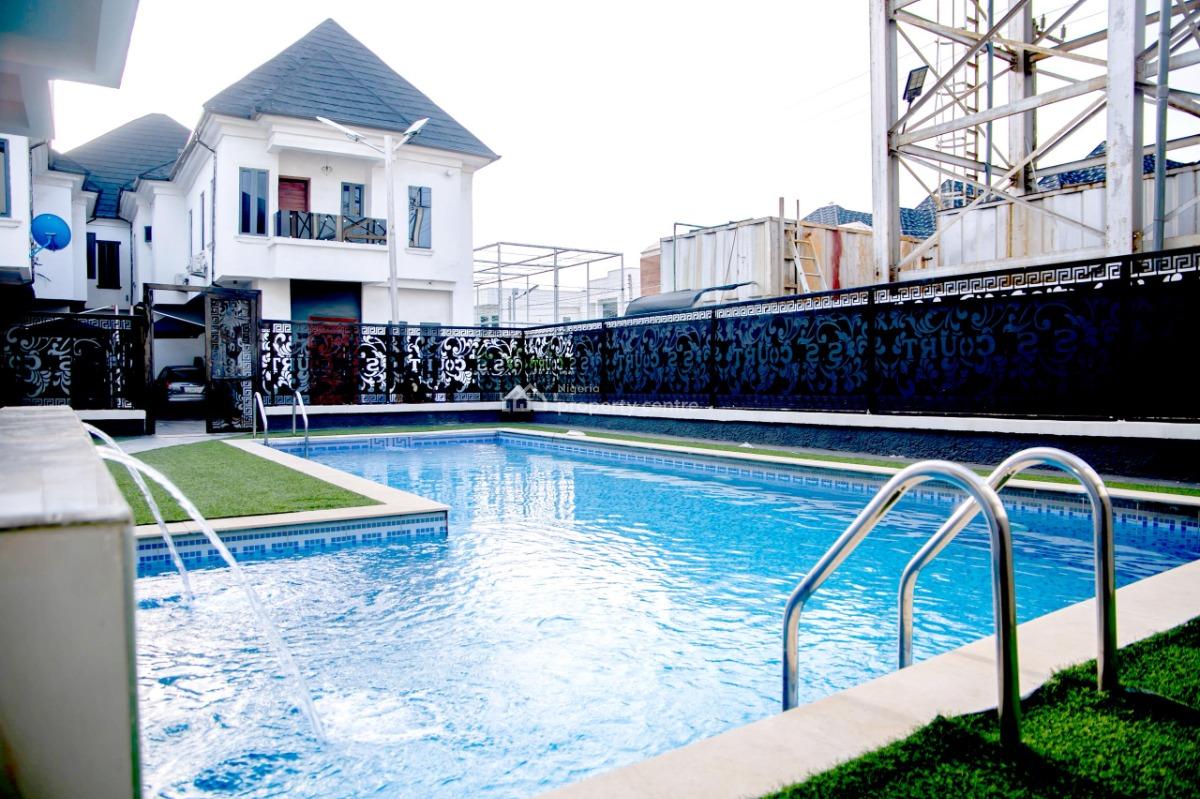 Luxurious Two Bedroom, Ss Court Estate Gate 1, Orchid, Lekki, Lagos, House Short Let