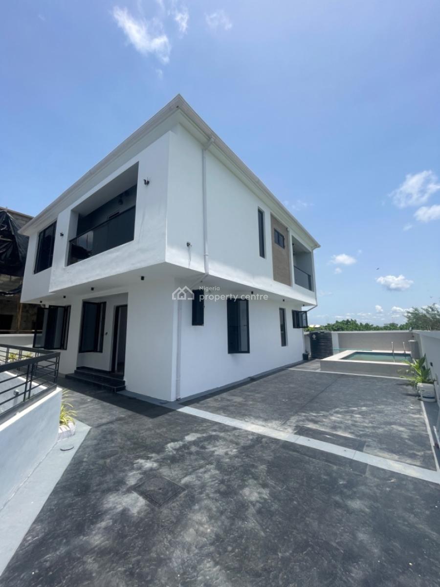 Brand New 4 Bedroom Fully Detached Duplex with Swimming Pool and Bq, Off Monastery Road, Sangotedo  Lekki, Ajah, Lagos, Detached Duplex for Rent