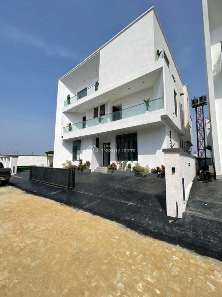 5 Bedroom Fully Detached Duplex with Bq, Chevron, Lekki, Lagos, Detached Duplex for Sale