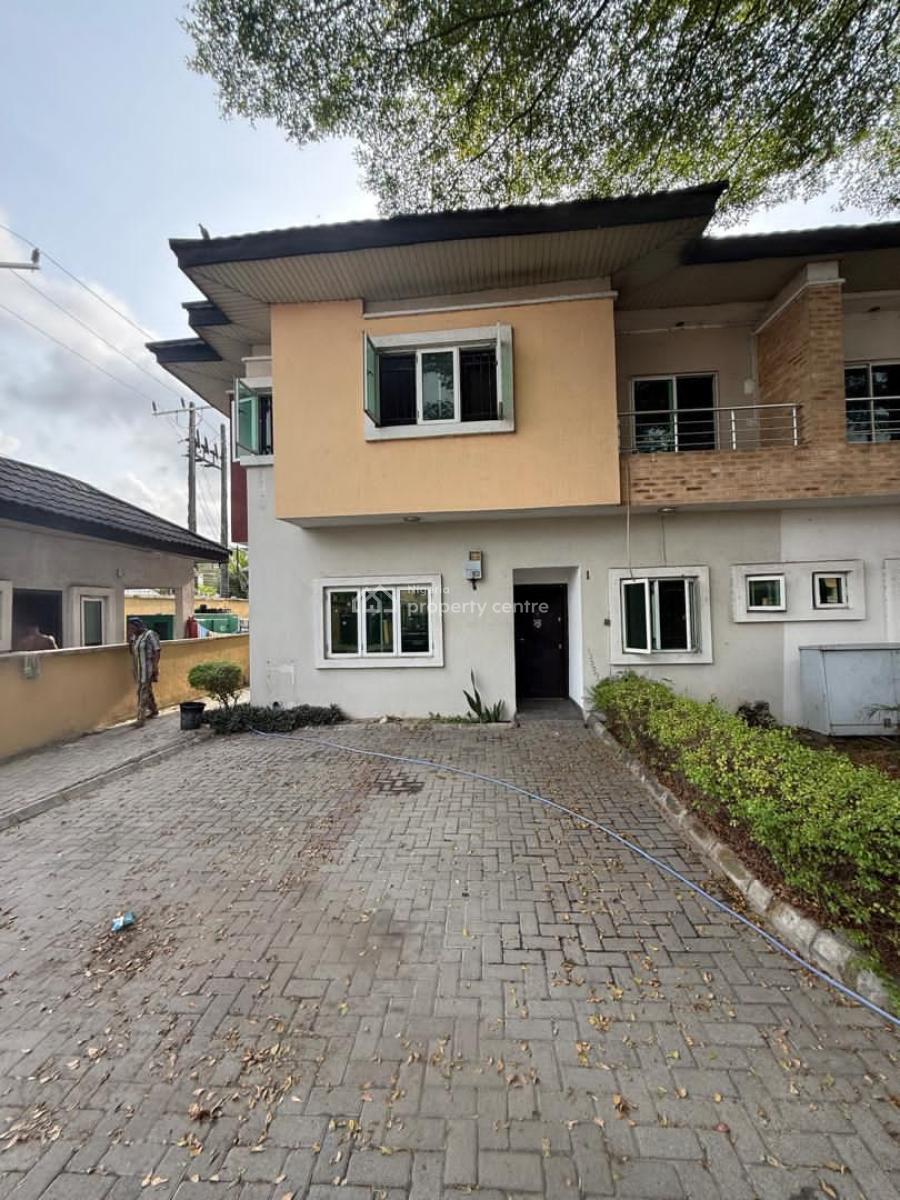 a Beautiful 4 Bedroom Terrace Duplex  in an Estate, Lekki, Lagos, Terraced Duplex for Rent