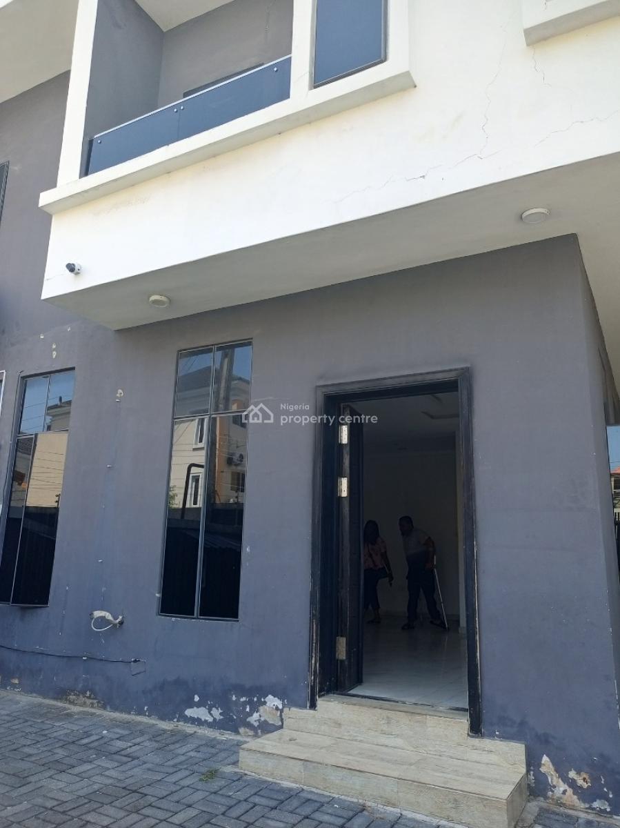 4 Bedroom Duplex with Big Big Self Compound, Osapa, Lekki, Lagos, Semi-detached Duplex for Rent