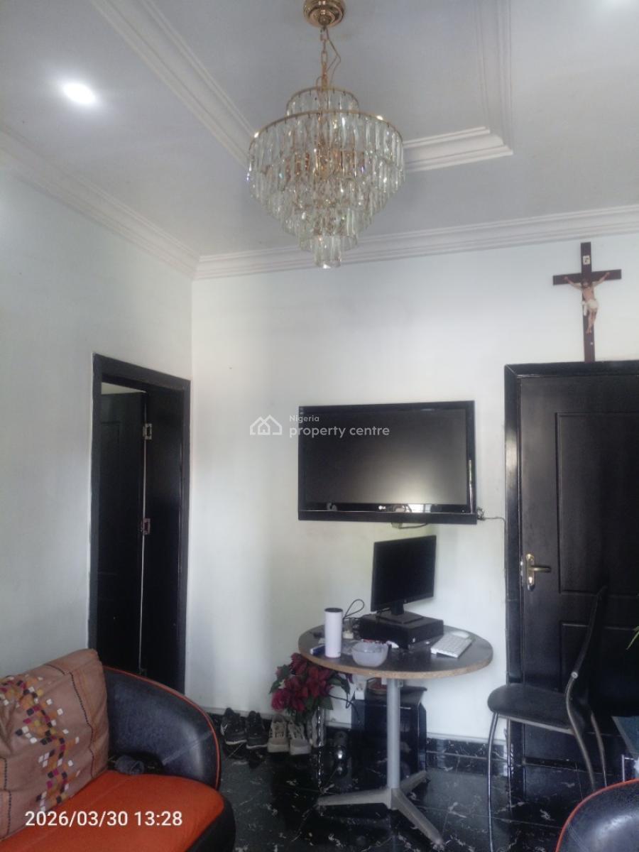 1 Bedroom Furnished Apartment, Okeranla, Addo Road, Ajah, Lagos, Mini Flat (room and Parlour) for Rent