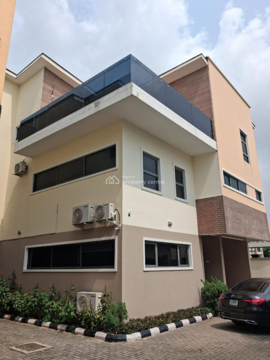 Luxury 4 Bedroom Semi Detached Duplex with Bq,solar,etc, Oniru, Victoria Island (vi), Lagos, House for Rent