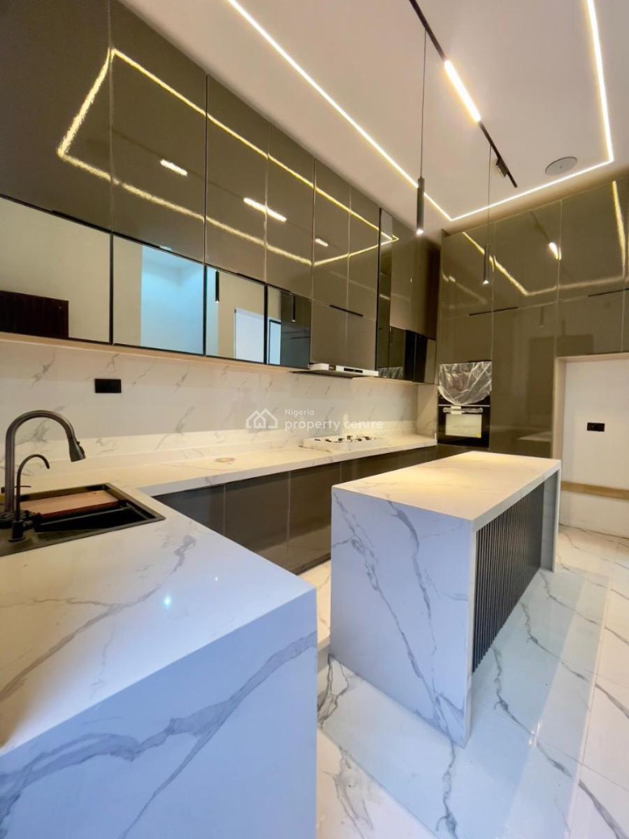 Luxury 4 Bedroom Smart Home Home with Rooftop Terrace and Pool, Osapa, Lekki, Lagos, Terraced Duplex for Sale