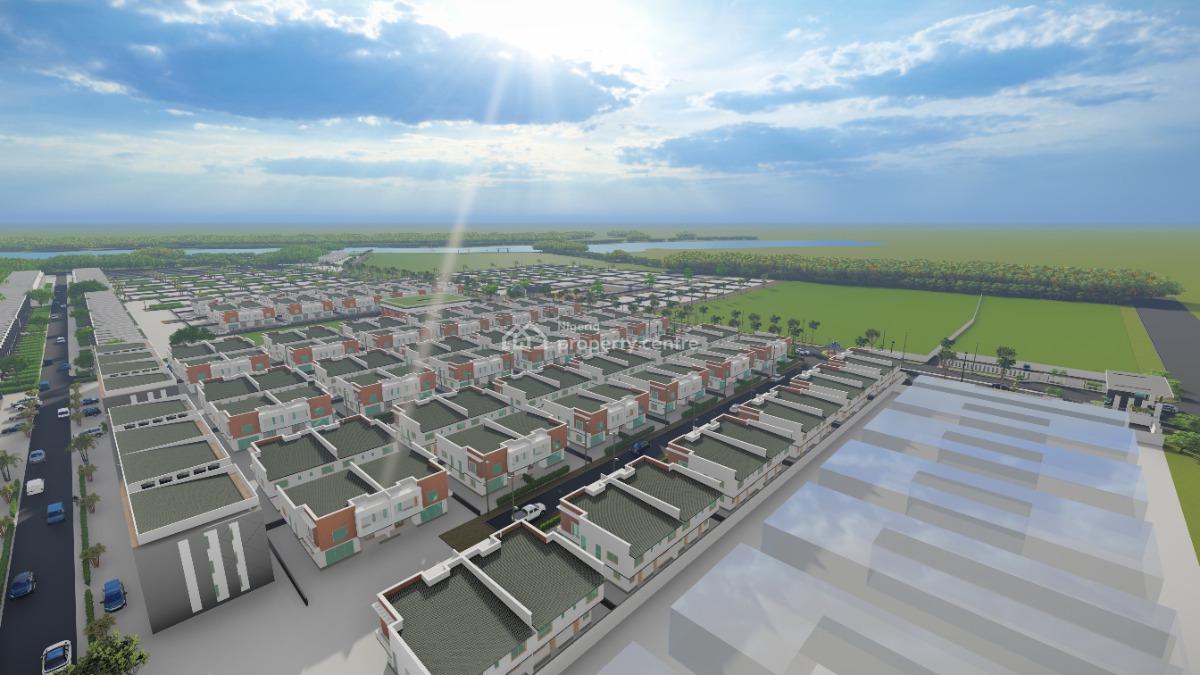 300sqm Serviced Plot, Onishon Road, Lakowe, Ibeju Lekki, Lagos, Residential Land for Sale