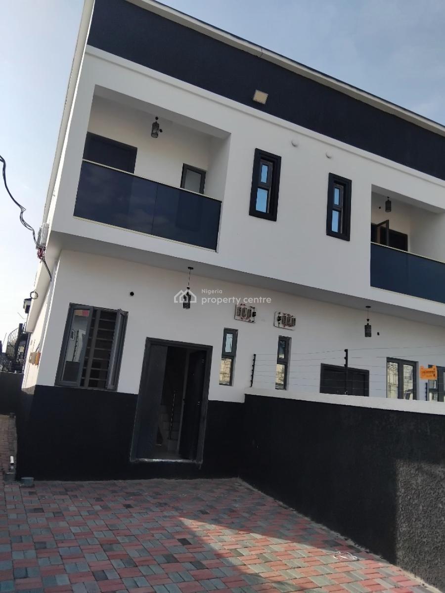 Newly Built All En-suite 3-bedroom Corner Piece, Sangotedo, Ajah, Lagos, Terraced Duplex for Rent