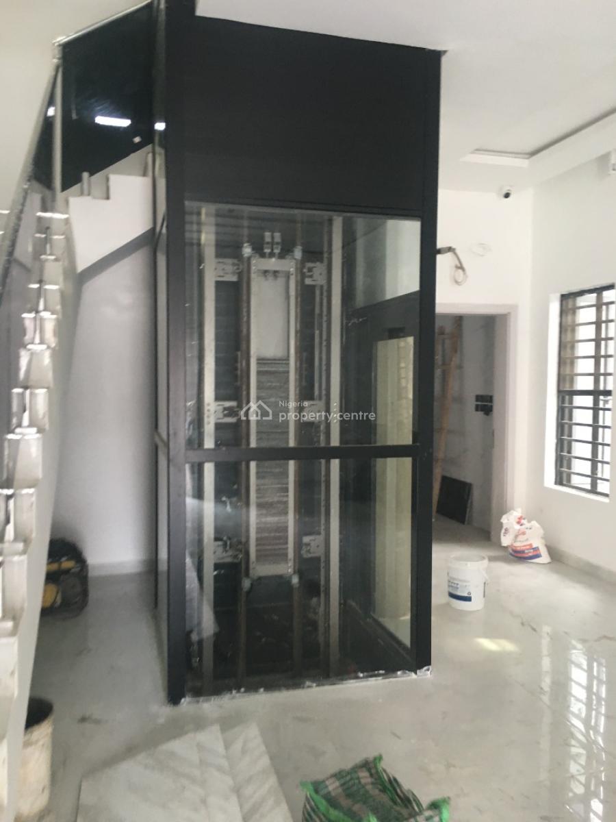 Newly Built 5bedrooms Semi Detached Duplex with a Rm Bq and Elevator, Off Oduduwa Way, Ikeja Gra, Ikeja, Lagos, Terraced Duplex for Sale