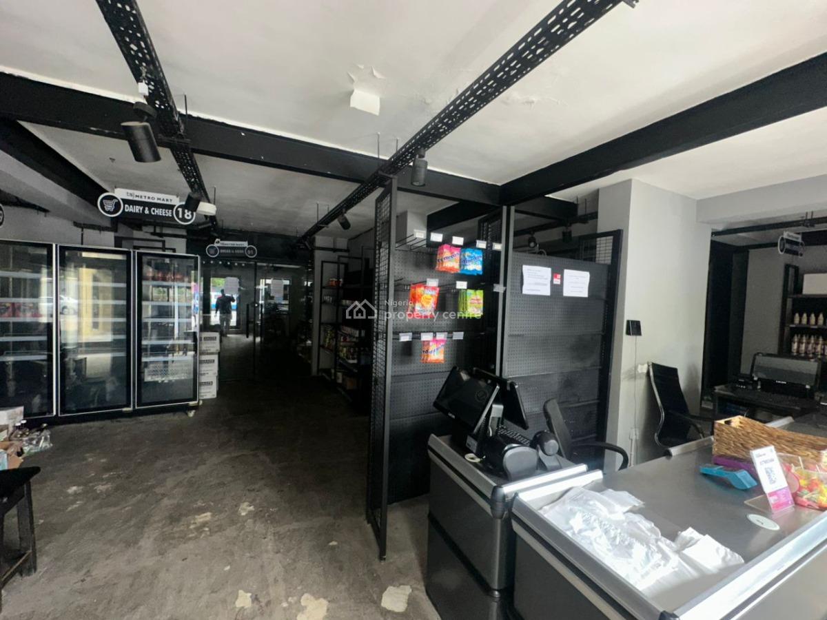 Open Ground Floor Shop Space, Victoria Island (vi), Lagos, Commercial Property for Rent