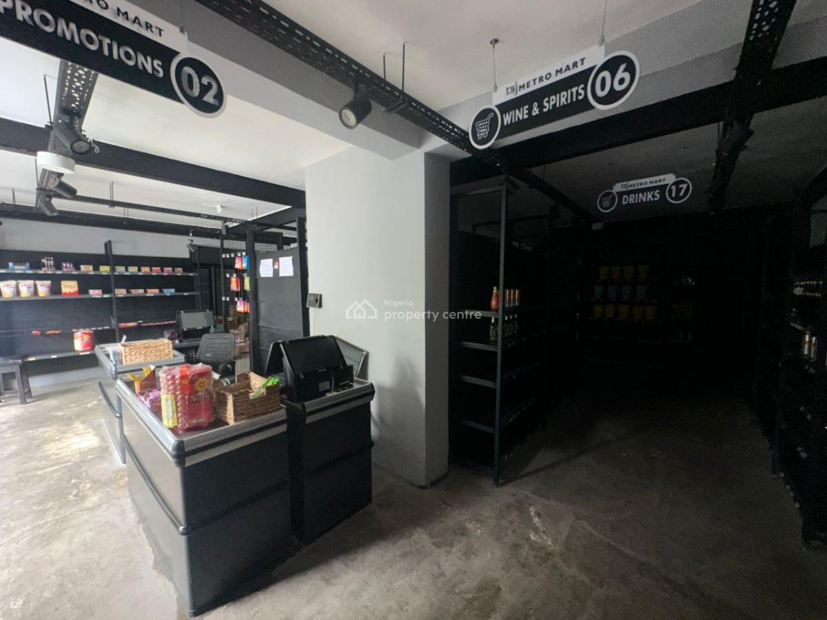 Open Ground Floor Shop Space, Victoria Island (vi), Lagos, Commercial Property for Rent