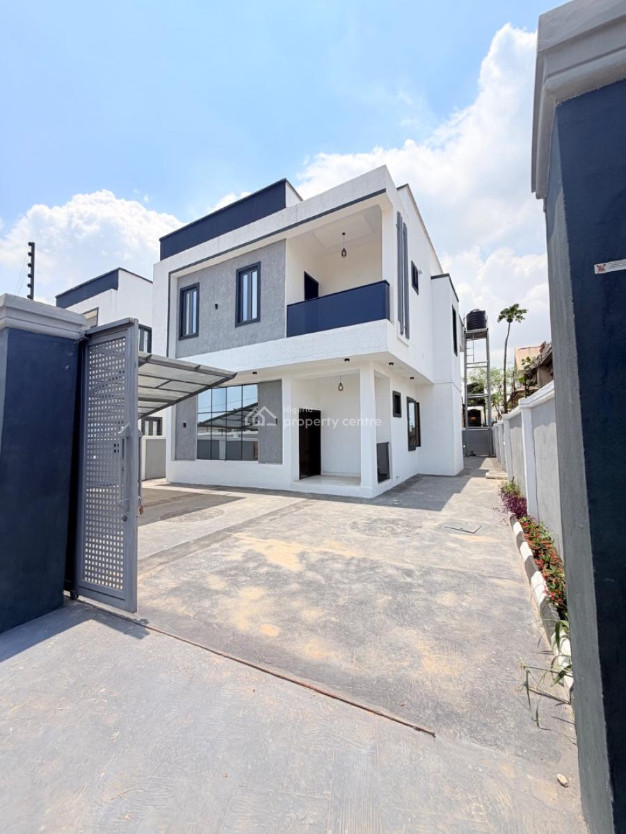 Newly Built 4 Bedroom Fully Detached Duplex with Bq, Gra Phase 1, Magodo, Lagos, Detached Duplex for Sale