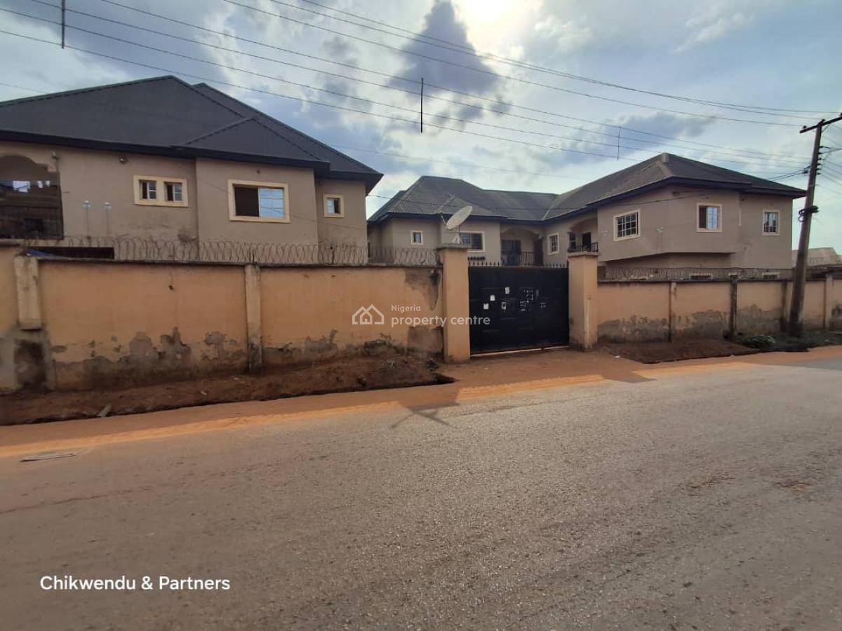 Block of 8 Flats on 1,232sqm with Cofo, Okpuno, Awka, Anambra, Block of Flats for Sale