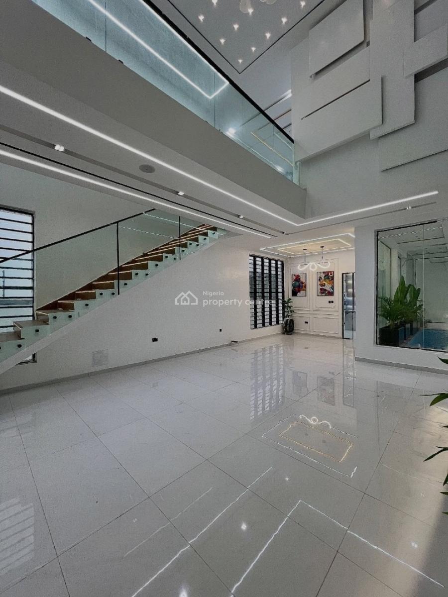 Stunning 5 Bedroom Detached Duplex with Swimming Pool and Bq, Chevron, Lekki, Lagos, Detached Duplex for Sale