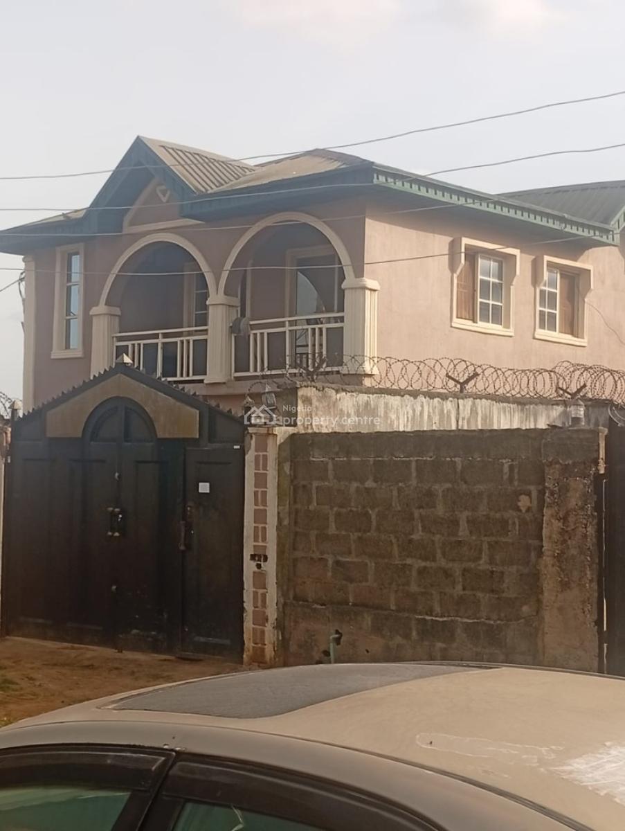 Standard 4 Flat of 3 Bedroom Apartment with Big Compound, Abule Egba, Agege, Lagos, House for Sale