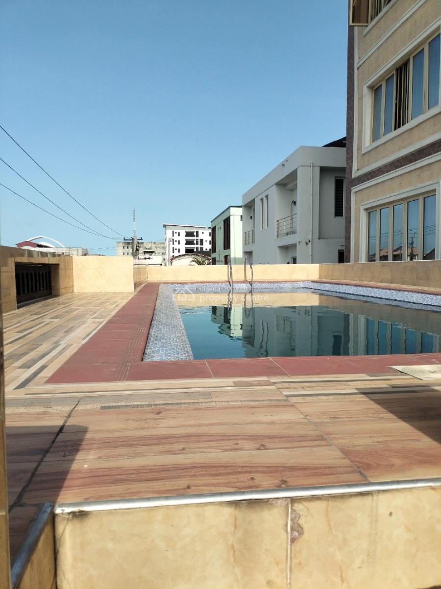 Serviced 3-bedroom Apartment with Elevator, Pool & Gym in Ikate, Ikate Elegushi, Lekki, Lagos, Flat / Apartment for Rent