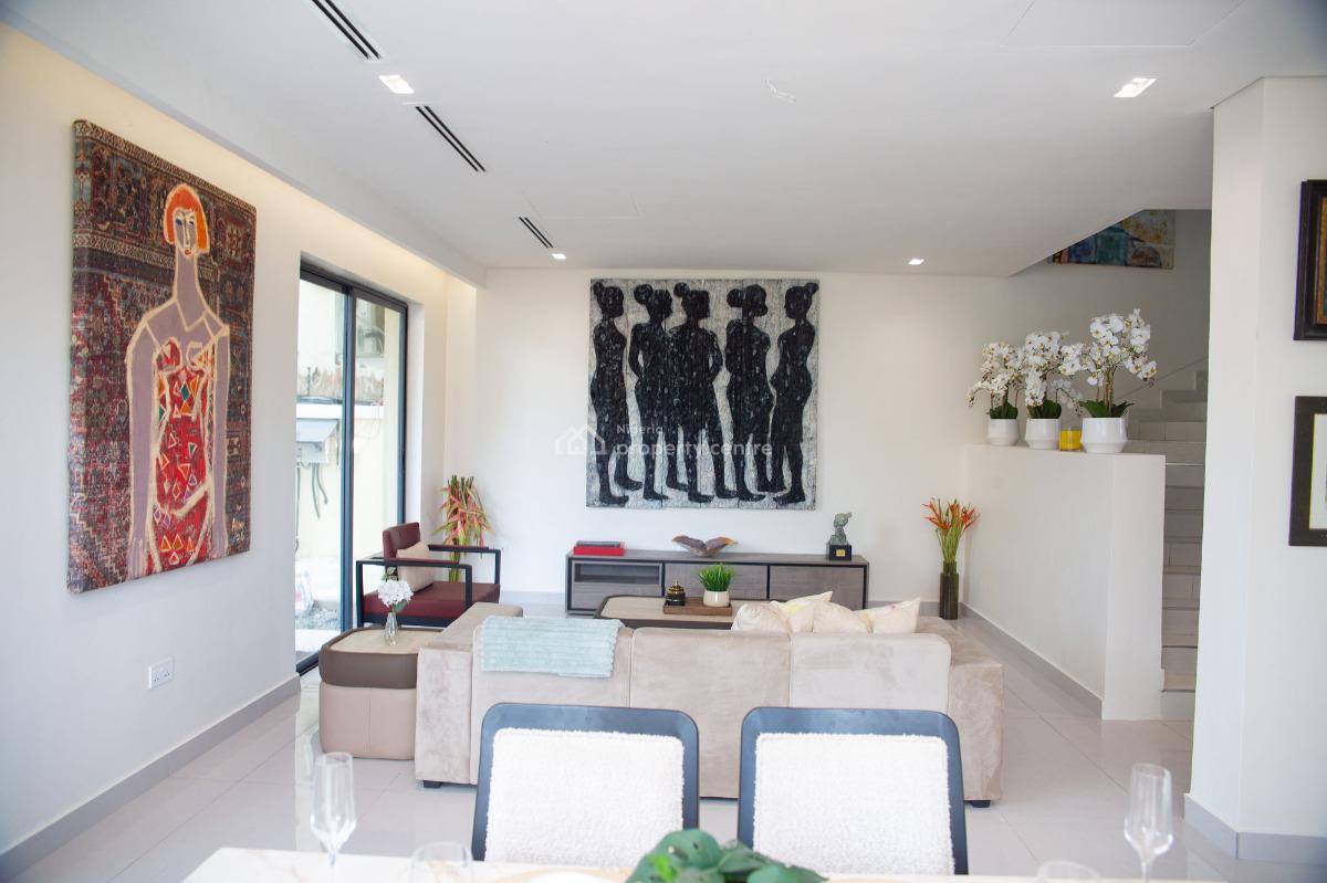 5 Bedroom Semi-detached Unit Duplex with Boys Quarters, Michelle Okocha Crescent Parkview Estate, Ikoyi, Lagos, Semi-detached Duplex for Rent