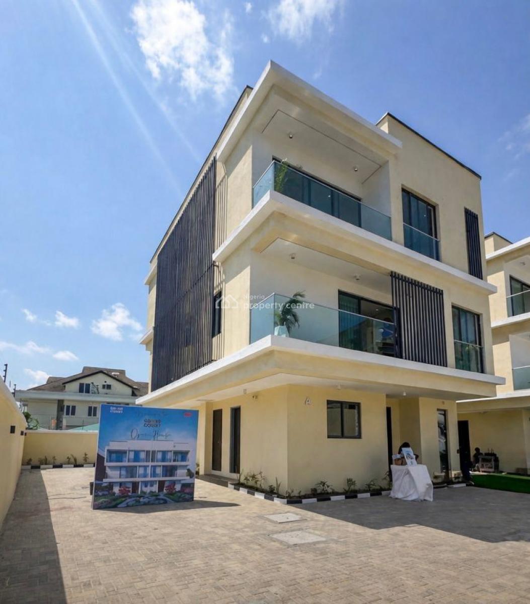 5 Bedrooms Semi-detached Unit Duplex with Boys Quarter, Michelle Okocha Crescent, Parkview Estate, Ikoyi, Lagos, Semi-detached Duplex for Rent