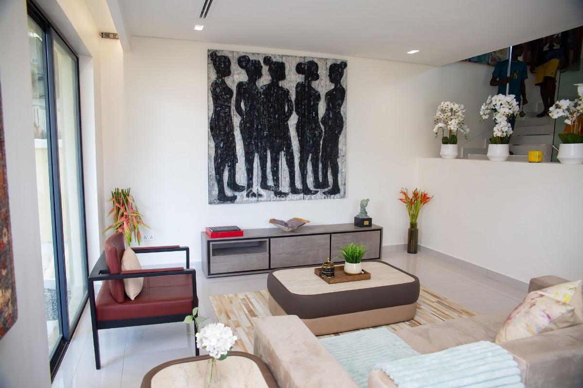 5 Bedrooms Semi-detached Unit Duplex with Boys Quarter, Michelle Okocha Crescent, Parkview Estate, Ikoyi, Lagos, Semi-detached Duplex for Rent