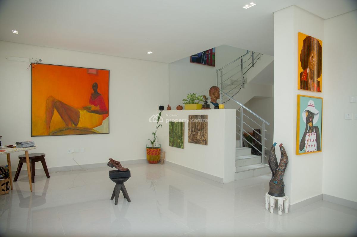 5 Bedrooms Semi-detached Unit Duplex with Boys Quarter, Michelle Okocha Crescent, Parkview Estate, Ikoyi, Lagos, Semi-detached Duplex for Rent