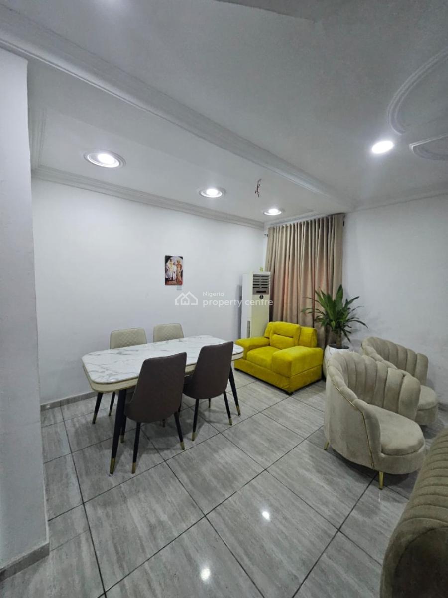 Partially Furnished & 24/7 Power 4 Bedroom with Solar and 15kva Mikano, Mobil Road Close to Northwest Filling Station, Ajah, Lagos, Detached Duplex for Rent