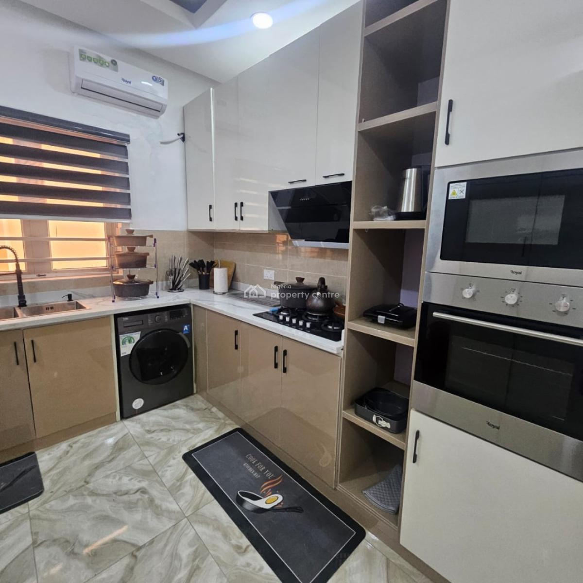 Furnished and Serviced 3 Bedroom Flat with Swimming Pool, Shonibare Estate., Maryland, Lagos, Flat / Apartment for Rent