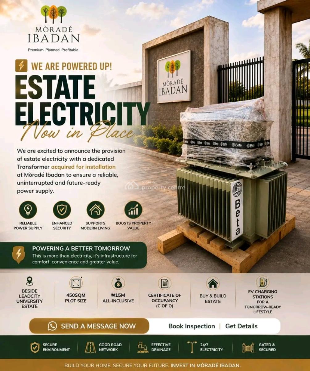 Buy and Build Estate, Morade Estate Beside Lead City University Estate Odo Ona Kekere, Ibadan, Oyo, Residential Land for Sale