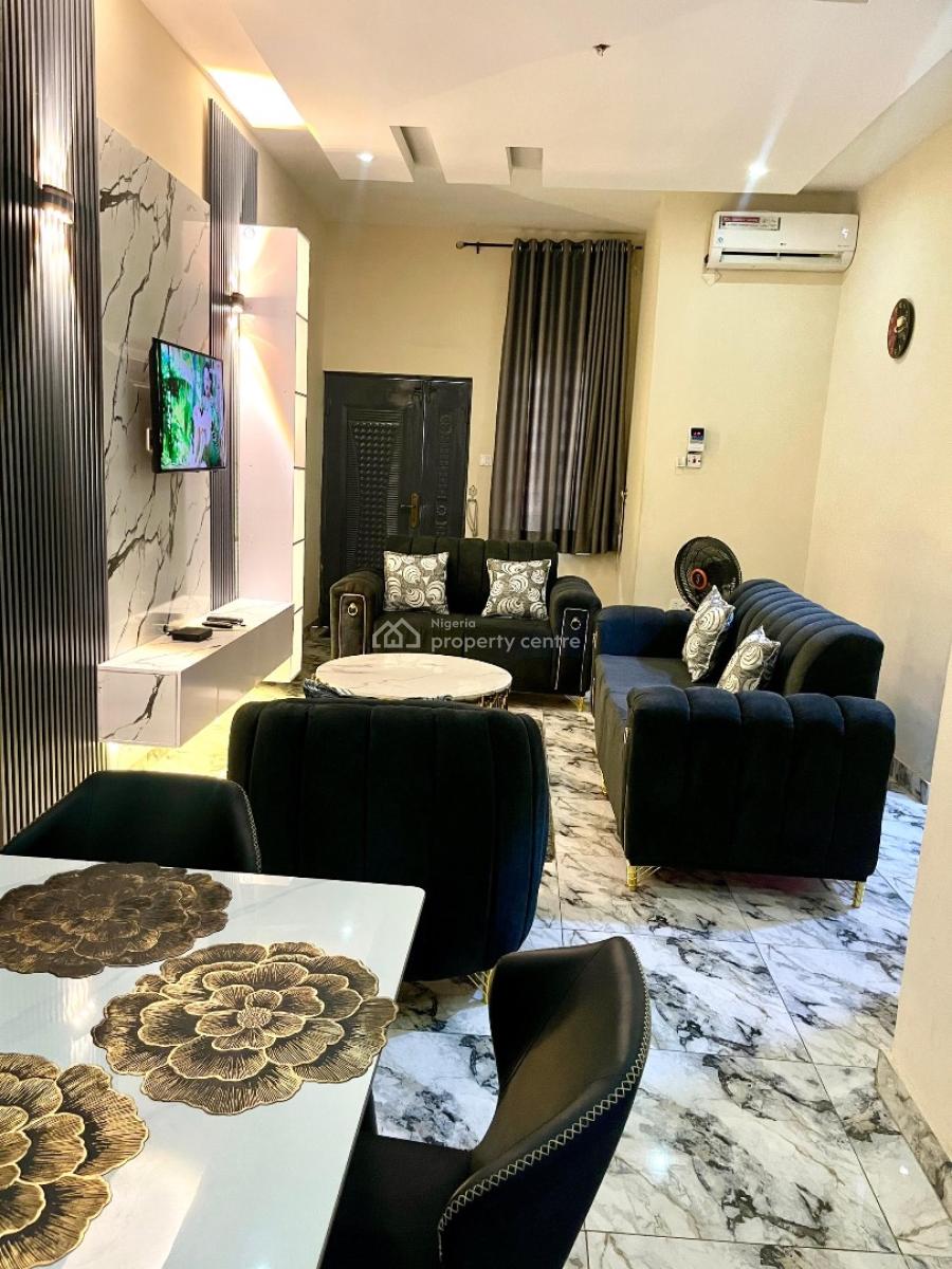 Newly Built One Bedroom Apartment. 5 Min to Int Airport, Ajao Estate, Isolo, Lagos, Mini Flat (room and Parlour) Short Let