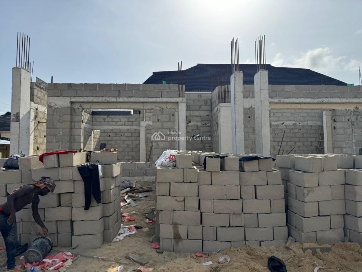 Beachfront Property with High Roi Near Vi, Close to Ojaja Mall and Atican Beach Along Lagos Calabar Coaster Road, Victoria Island (vi), Lagos, Terraced Duplex for Sale