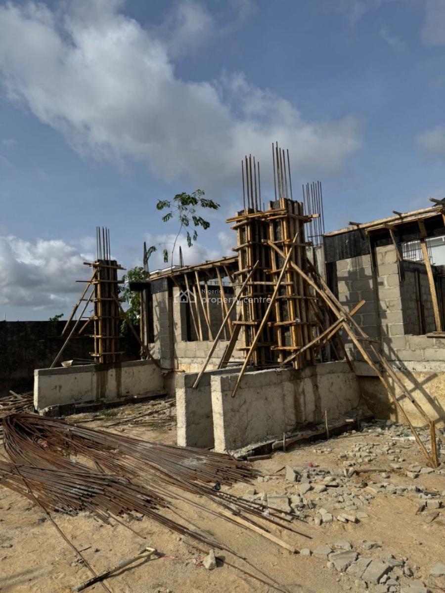 Beachfront Property with High Roi Near Vi, Close to Ojaja Mall and Atican Beach Along Lagos Calabar Coaster Road, Victoria Island (vi), Lagos, Terraced Duplex for Sale